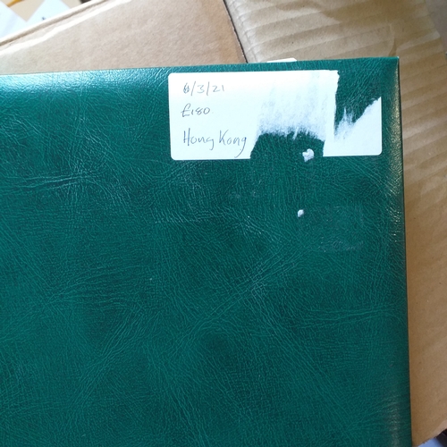 12 - Box:  6  part remaindered collections; Hong Kong, New Zealand, Pacific Islands, Caribbean Islands. G... 