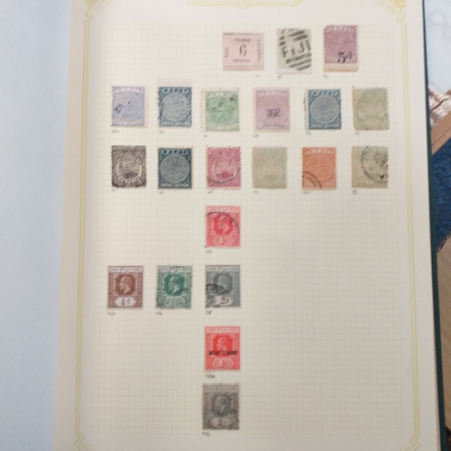 12 - Box:  6  part remaindered collections; Hong Kong, New Zealand, Pacific Islands, Caribbean Islands. G... 