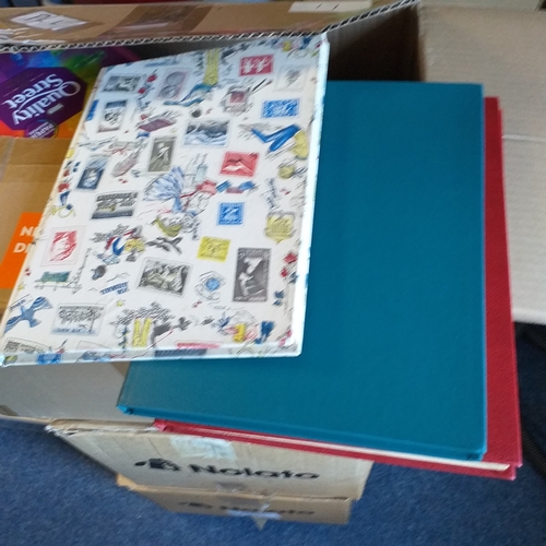 17 - Innoteck Box containing stamps off paper in packets, mostly Channel Is, IOM  & Falklands total weigh... 