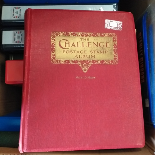 2 - Large box (heavy) of World albums, Includes2 x Britannia Channel Is collections, Album of Commonweal... 