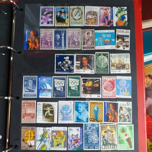 2 - Large box (heavy) of World albums, Includes2 x Britannia Channel Is collections, Album of Commonweal... 