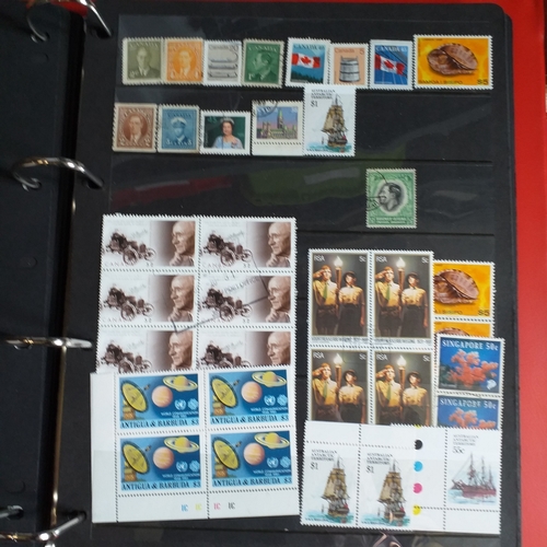 2 - Large box (heavy) of World albums, Includes2 x Britannia Channel Is collections, Album of Commonweal... 