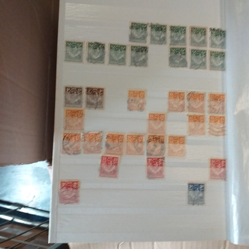 2 - Large box (heavy) of World albums, Includes2 x Britannia Channel Is collections, Album of Commonweal... 