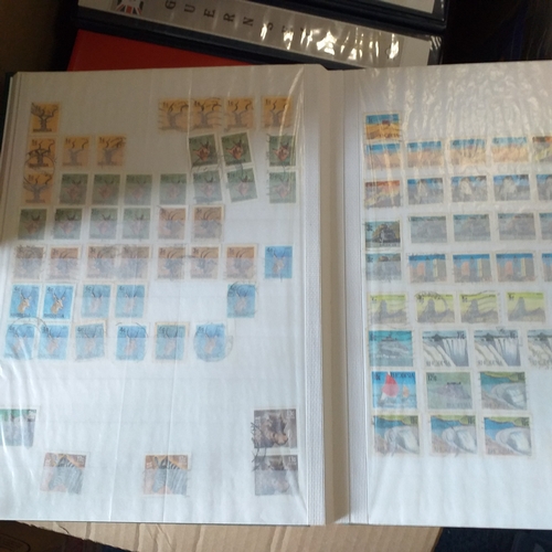 2 - Large box (heavy) of World albums, Includes2 x Britannia Channel Is collections, Album of Commonweal... 