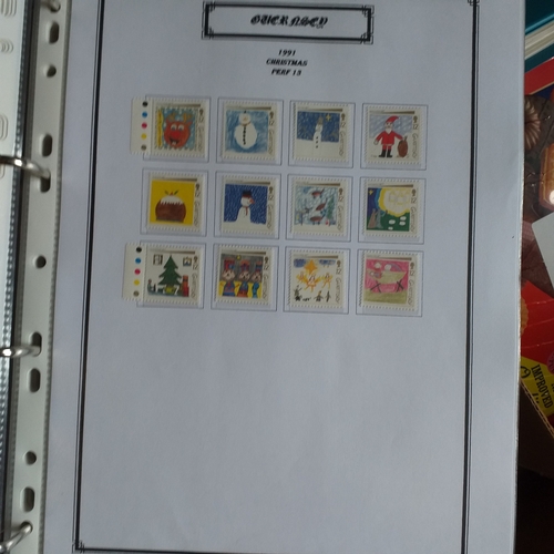 2 - Large box (heavy) of World albums, Includes2 x Britannia Channel Is collections, Album of Commonweal... 