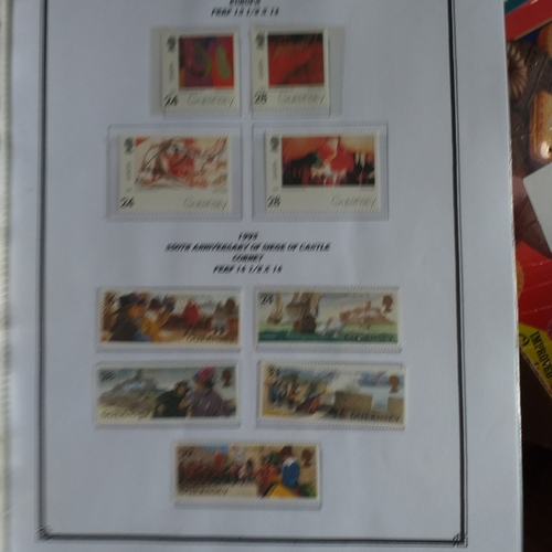 2 - Large box (heavy) of World albums, Includes2 x Britannia Channel Is collections, Album of Commonweal... 