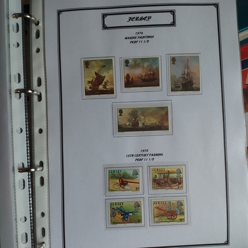 2 - Large box (heavy) of World albums, Includes2 x Britannia Channel Is collections, Album of Commonweal... 