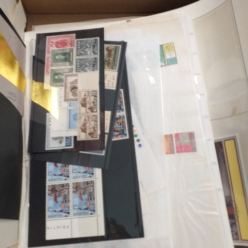 2 - Large box (heavy) of World albums, Includes2 x Britannia Channel Is collections, Album of Commonweal... 