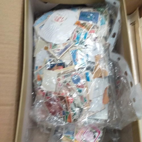 2 - Large box (heavy) of World albums, Includes2 x Britannia Channel Is collections, Album of Commonweal... 