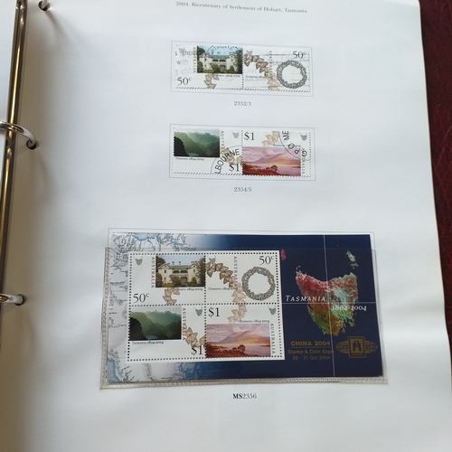 26 - Box: 6 Collections including Australia (1991 ? 2004 Mounted Mint + Used) Haley?s Comet (Commonwealth... 