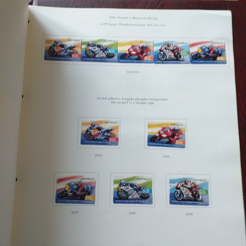 26 - Box: 6 Collections including Australia (1991 ? 2004 Mounted Mint + Used) Haley?s Comet (Commonwealth... 