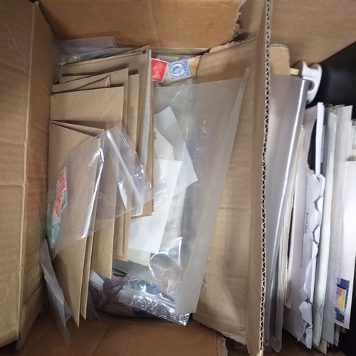 29 - Box - GB related material includes 2 x large stock books (excellent condition),small box with a rang... 
