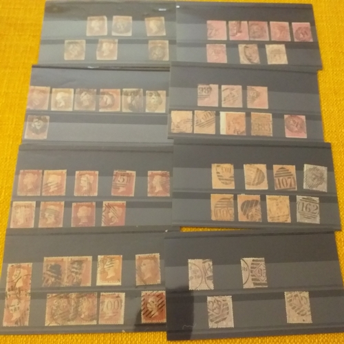 30 - Ice cream container containing approximately 150+ 2 row stock cards of early GB QV to KEVIII, some m... 