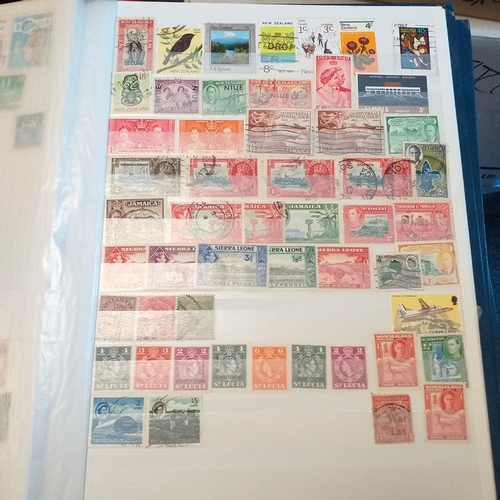37 - Glory box of world collections in albums and stock books (6 good stock books), Large Citation stamp ... 