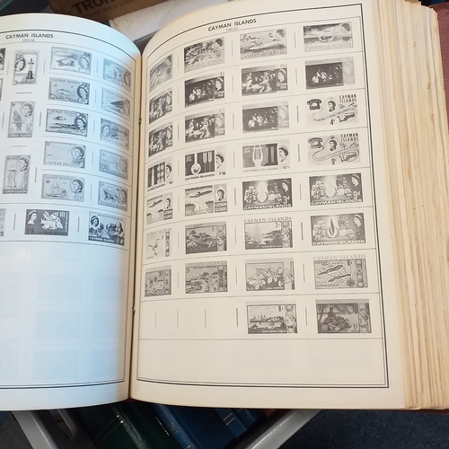 37 - Glory box of world collections in albums and stock books (6 good stock books), Large Citation stamp ... 