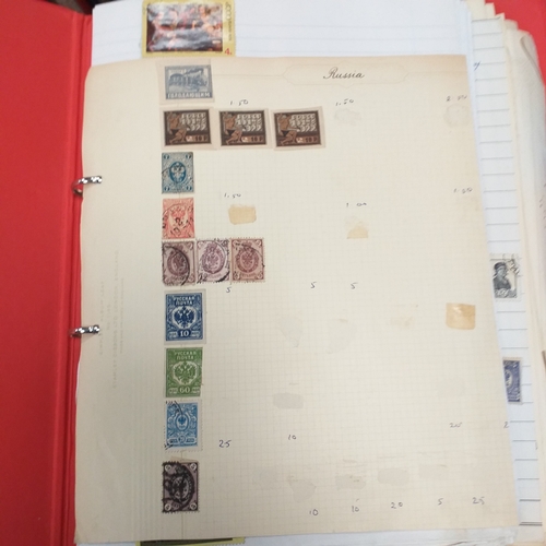 39 - Large box of 14 albums countries include, Norway, Poland, Mexico, Portugal, Russia, Malta, Spain and... 