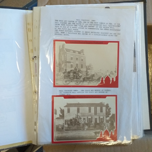 40 - Large Glory box of albums mainly collections of countries on album pages, stamps loose in packets an... 