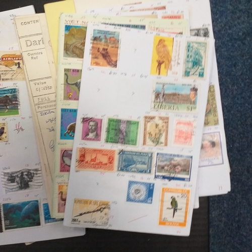 46 - Small box containing 28 x club book remainders mainly commonwealth but some foreign.  Ideal for the ... 