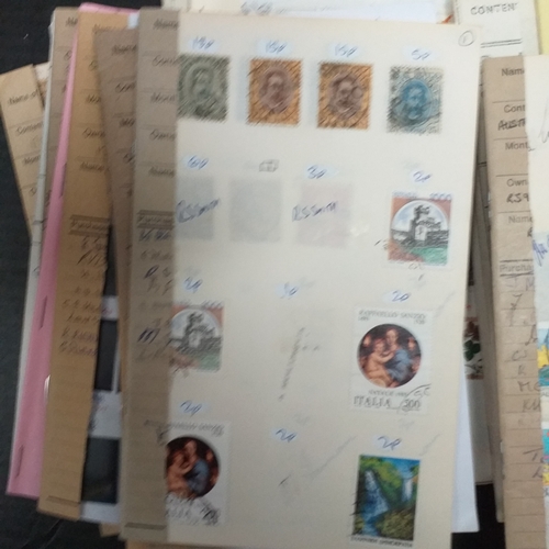 46 - Small box containing 28 x club book remainders mainly commonwealth but some foreign.  Ideal for the ... 