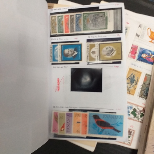 46 - Small box containing 28 x club book remainders mainly commonwealth but some foreign.  Ideal for the ... 