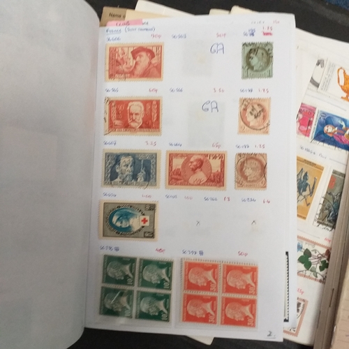 46 - Small box containing 28 x club book remainders mainly commonwealth but some foreign.  Ideal for the ... 