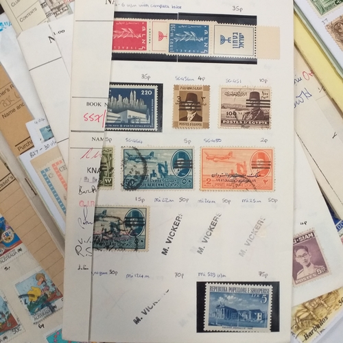 46 - Small box containing 28 x club book remainders mainly commonwealth but some foreign.  Ideal for the ... 