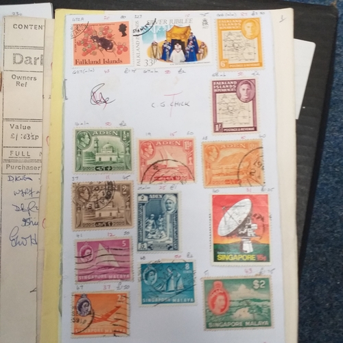 46 - Small box containing 28 x club book remainders mainly commonwealth but some foreign.  Ideal for the ... 