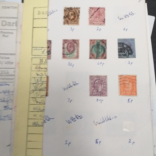 46 - Small box containing 28 x club book remainders mainly commonwealth but some foreign.  Ideal for the ... 