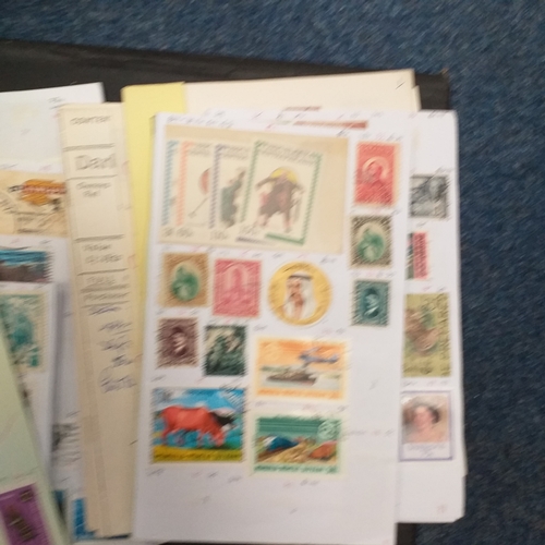 46 - Small box containing 28 x club book remainders mainly commonwealth but some foreign.  Ideal for the ... 