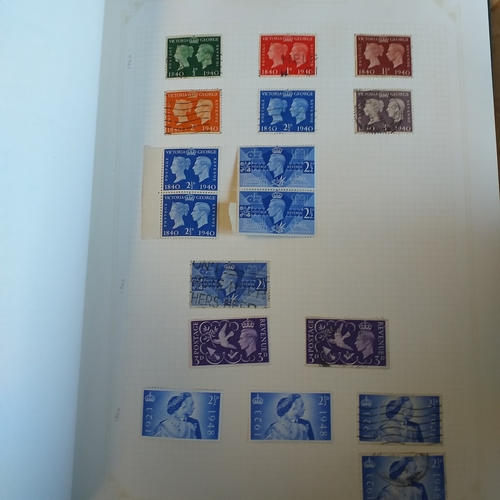 56 - Box of albums/stockbooks (Irreland in 16 pages stock book, World in 32 page stock book,, world in gr... 