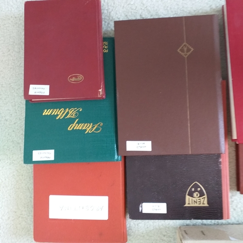 59 - Box of World (non-Commonwealth).  Sorted by country in stock books, cards and boxes.