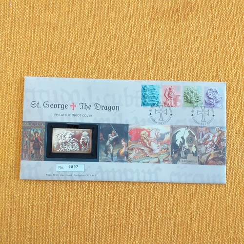 1 - GB Royal Mail/Mint PNC's - 2001, Victorian Era 5 coin, Northern Ireland Celtic Cross 1, St George ... 