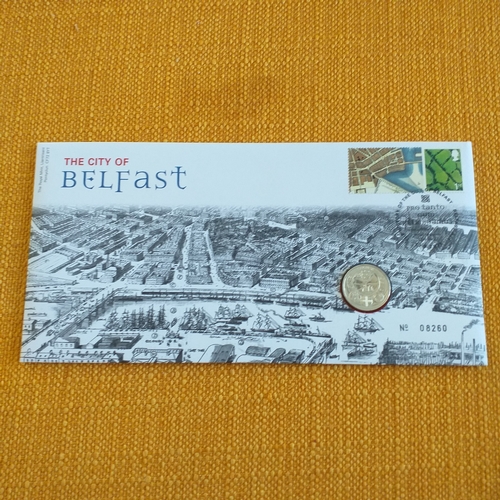 12 - GB Royal Mail/Mint PNC's - 2011, Mary Rose 2, City Series (Belfast and Edinburgh) 2 x 1