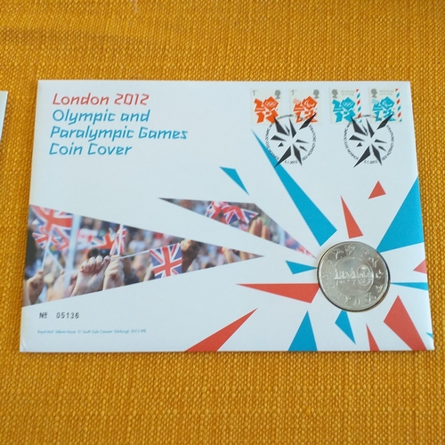 13 - GB Royal Mail/Mint PNC's - 2012, Queen's Diamond Jubilee 5, Olympic Games 2012 5, Charles Dickens ... 