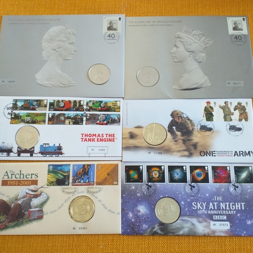 14 - Collection of 19 GB PNC's - 200-2012 includes: The Archers 50th Anniversary/Millennium Farming, 100 ... 