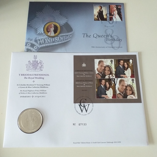 29 - 8 Royalty related PNC's - 1981 Charles & Di Crown, 2003 Queens 50th Anniv of Coronation 5, 2006 Aus... 
