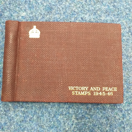 121 - 2x Omnibus albums -1945-46 Victory/Peace issue, all un-mounted mint, Cat 55 and 1953 QE Coronation,... 