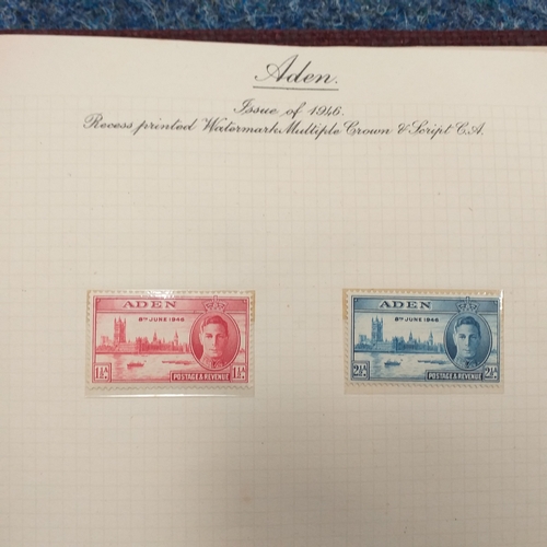 121 - 2x Omnibus albums -1945-46 Victory/Peace issue, all un-mounted mint, Cat 55 and 1953 QE Coronation,... 