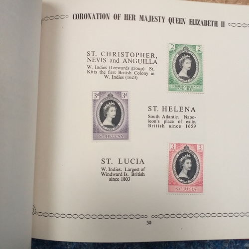 121 - 2x Omnibus albums -1945-46 Victory/Peace issue, all un-mounted mint, Cat 55 and 1953 QE Coronation,... 