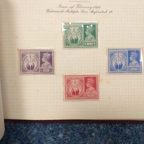 121 - 2x Omnibus albums -1945-46 Victory/Peace issue, all un-mounted mint, Cat 55 and 1953 QE Coronation,... 