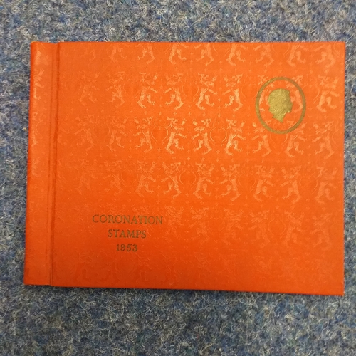 121 - 2x Omnibus albums -1945-46 Victory/Peace issue, all un-mounted mint, Cat 55 and 1953 QE Coronation,... 