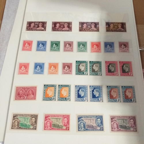 122 - 1937 Coronation Omnibus Issue - complete set of 202 stamps, all MNH (Cat 200)