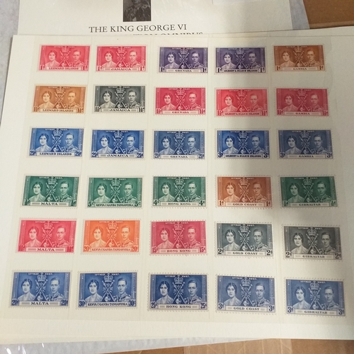 122 - 1937 Coronation Omnibus Issue - complete set of 202 stamps, all MNH (Cat 200)