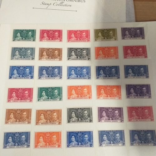 122 - 1937 Coronation Omnibus Issue - complete set of 202 stamps, all MNH (Cat 200)