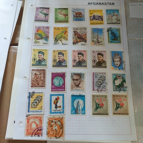 152 - Afghanistan small collection on 11 pages mint / used to 1970's with a couple of later sets.