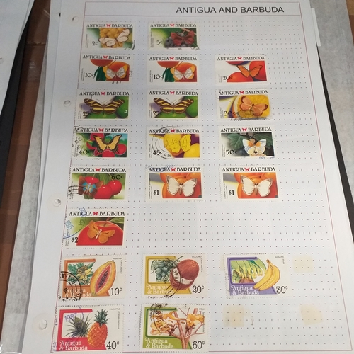 156 - Antigua (Barbuda) small collection from early to 2004 approx, mint and used, on 15+ stock cards / al... 