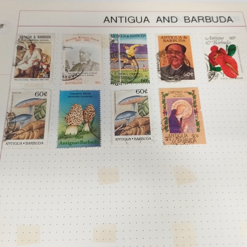 156 - Antigua (Barbuda) small collection from early to 2004 approx, mint and used, on 15+ stock cards / al... 