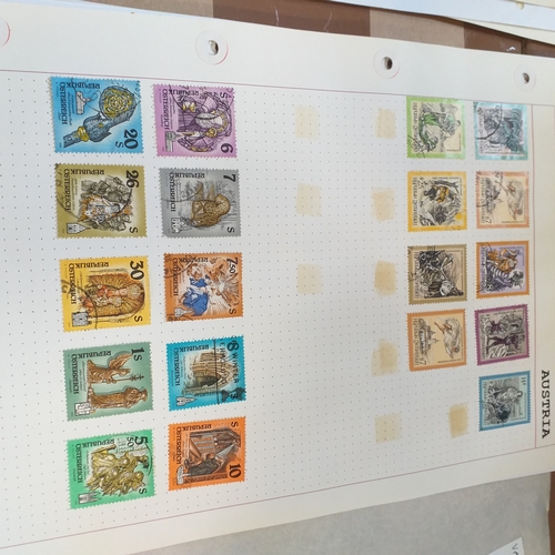 160 - Austria collection on approx 40+ album pages from early to mid 1980's, mint/used includes selection ... 