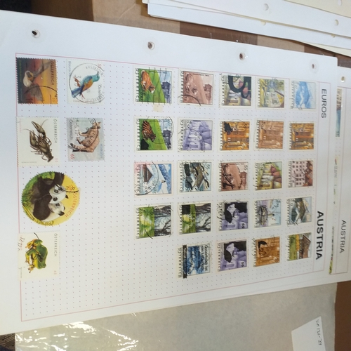 160 - Austria collection on approx 40+ album pages from early to mid 1980's, mint/used includes selection ... 