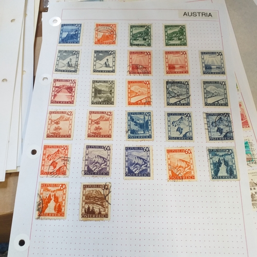 160 - Austria collection on approx 40+ album pages from early to mid 1980's, mint/used includes selection ... 